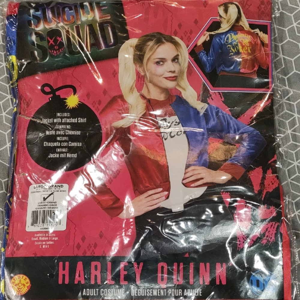 Harley Quinn Adult Costume Jacket